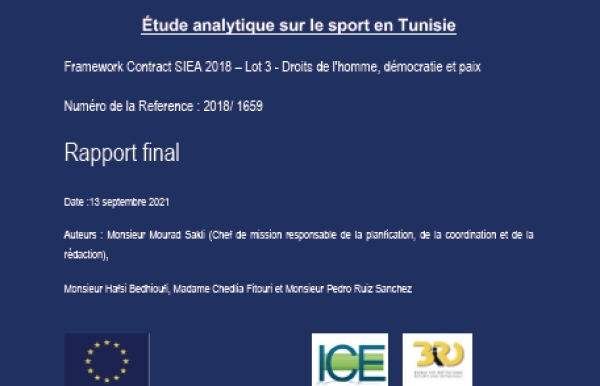 Analytical sSudy on Sports in Tunisia